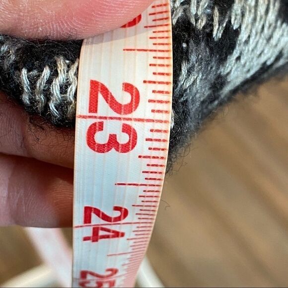 Free People Sweater Medium Bell Sleeve zigzag - Picture 8 of 9